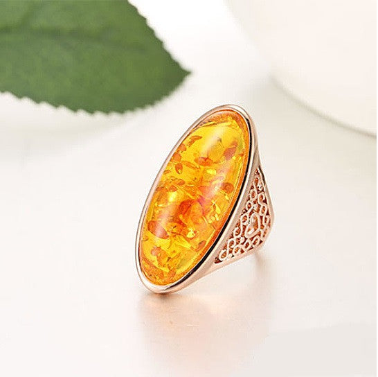 Lava Ring In Fiery Oval Opal Vista Shops