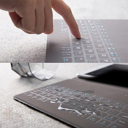 Ultra Thin Apple iPad Case With Touch Sensor Surface Keyboard And Stand Vista Shops
