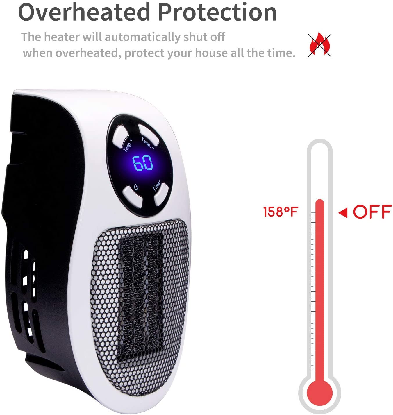 Personal Space Mini Heat Blaster With Remote Control Vista Shops