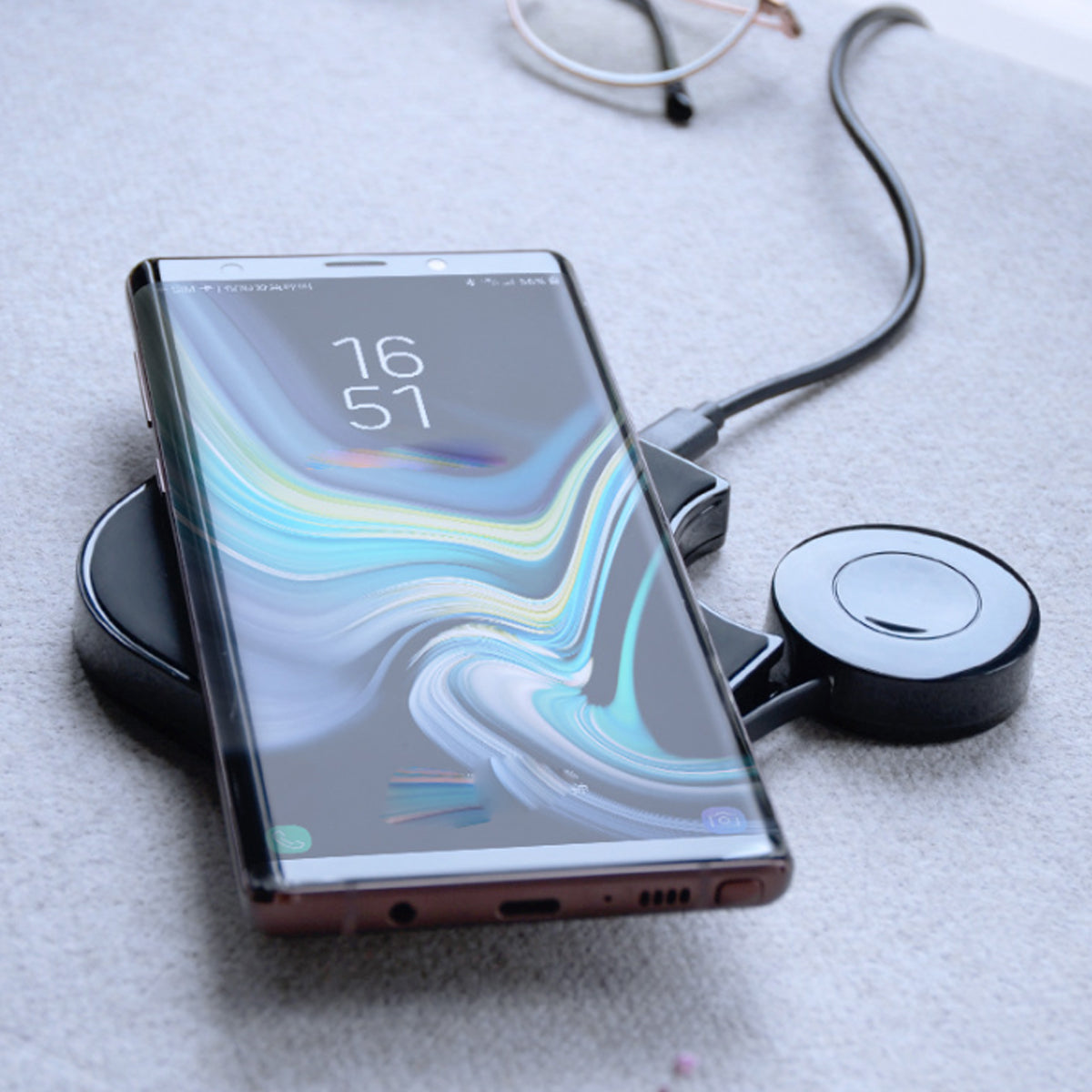 Teamwork 2 In 1 Wireless Phone And Apple Watch Charger Vista Shops