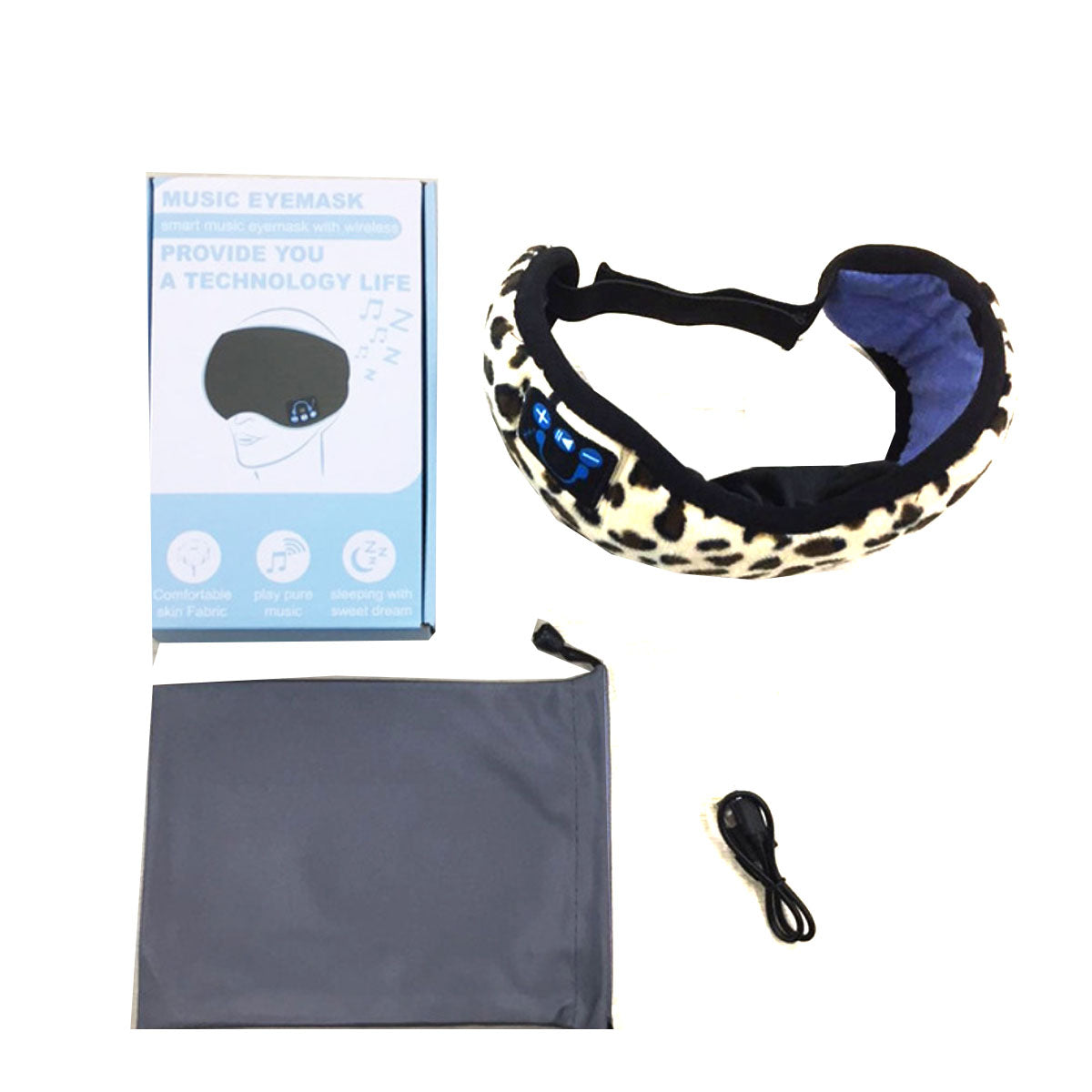 EZ Sleep Eye Blind Fold with Bluetooth Music Vista Shops
