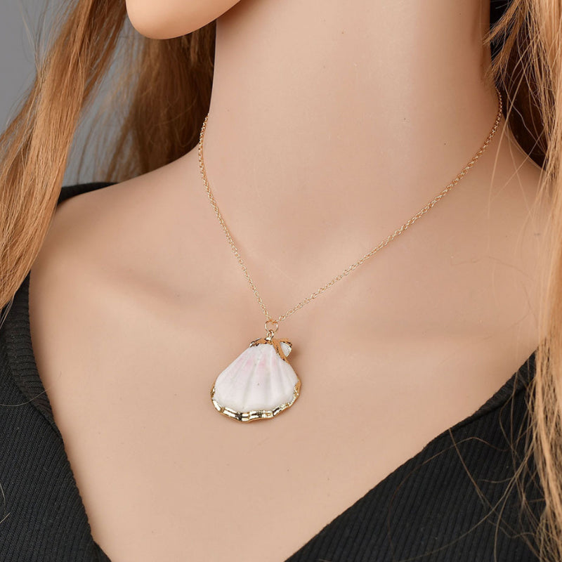 Heartbeats Seashell Necklace Set Of 3 Vista Shops