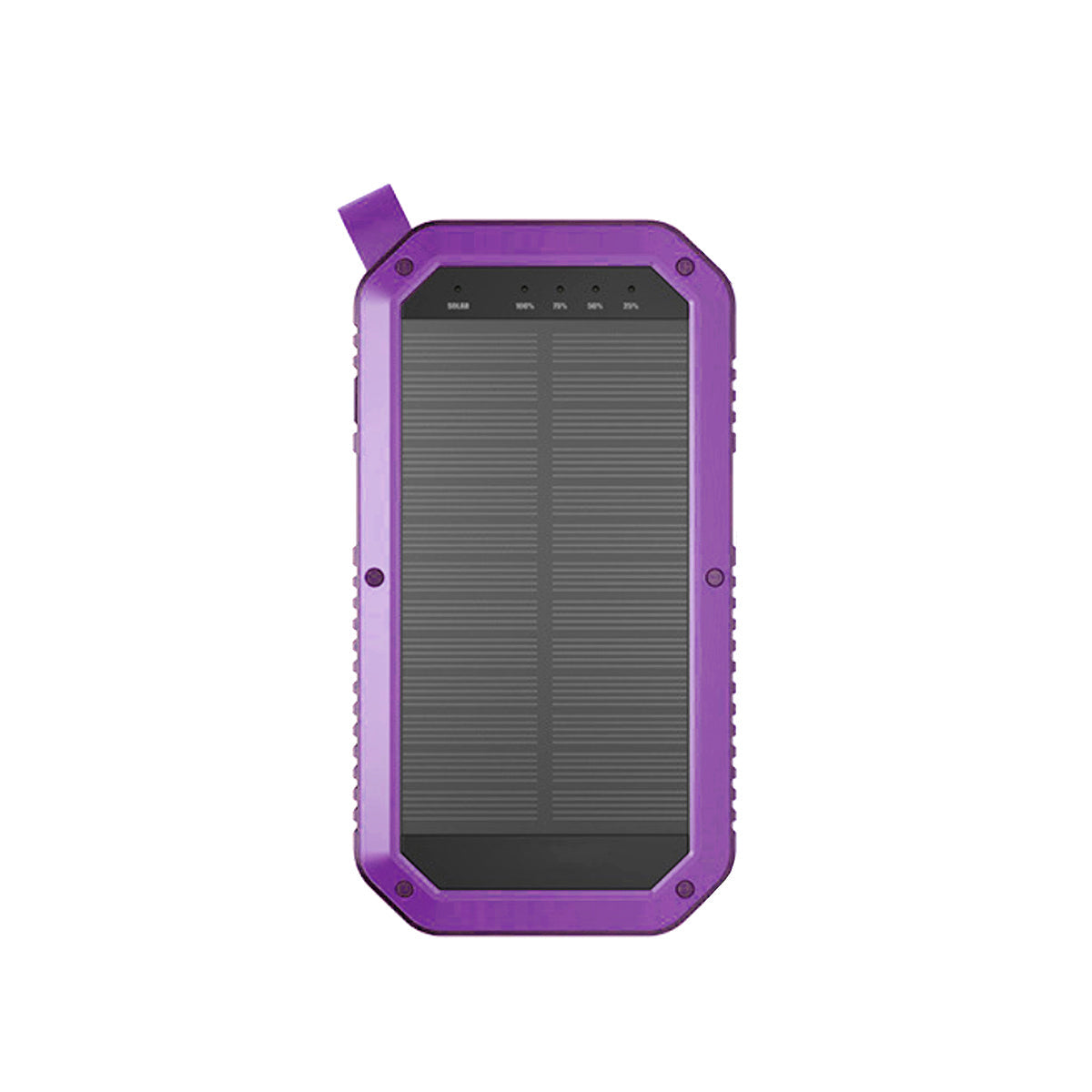 Sun Chaser Mini Solar Powered Wireless Phone Charger 10,000 mAh With LED Flood Light Vista Shops