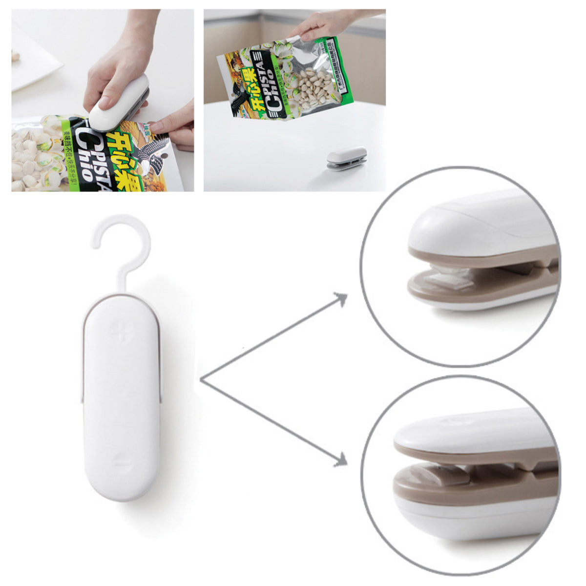 Snack Bag Open And Seal Mini Machine 2 In 1 Vista Shops