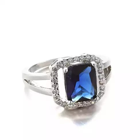 Blissful Princess Cut Ring Vista Shops