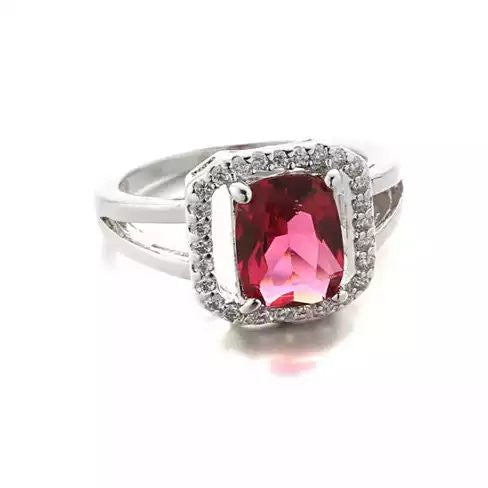Blissful Princess Cut Ring Vista Shops