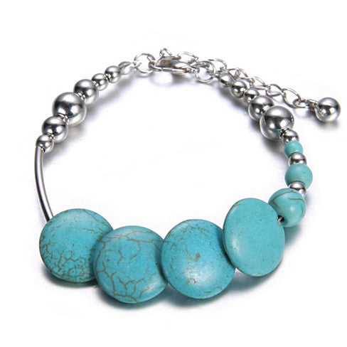 DEJAVU Sweetly Speckled Turquoise Bracelet Vista Shops