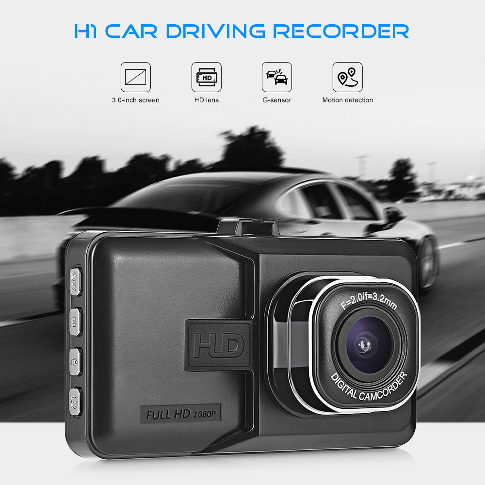 Black Box Dash Cam 1080P G-Sensor Looping Car Camera Vista Shops
