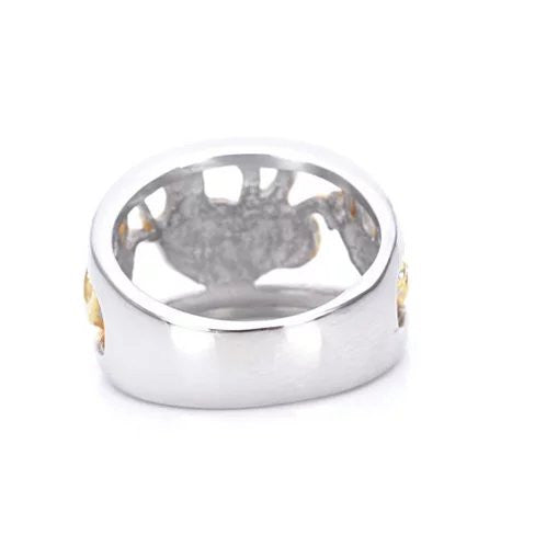 Golden Elephants Ring From TRUNK SHOW Collection Vista Shops