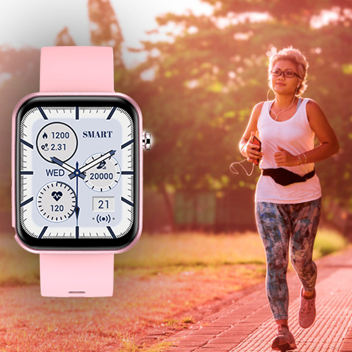 Advanced Smartwatch With Three Bands And Wellness + Activity Tracker Vista Shops
