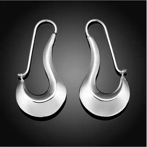 Moon Dance Gold And Silver Crescent Earrings Vista Shops