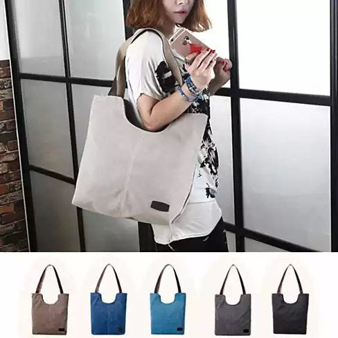 NATURA Cotton Canvas Tote By Journey Collection Vista Shops
