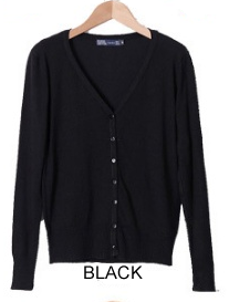 New Year Cardigans Long Sleeves Button Down Style Vista Shops