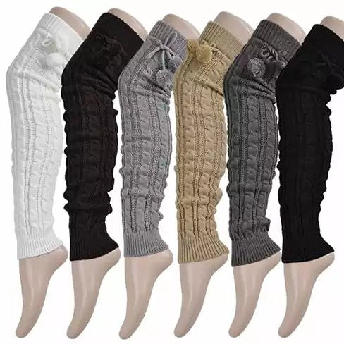 POMPOM LOVE Adorable Knee High Socks Vista Shops