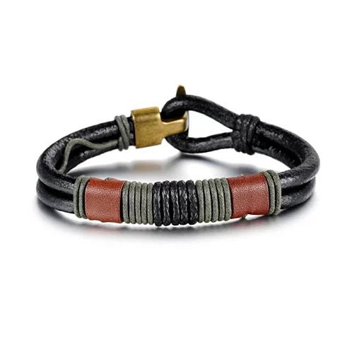 RODEO Olive Genuine Leather Bracelet Vista Shops