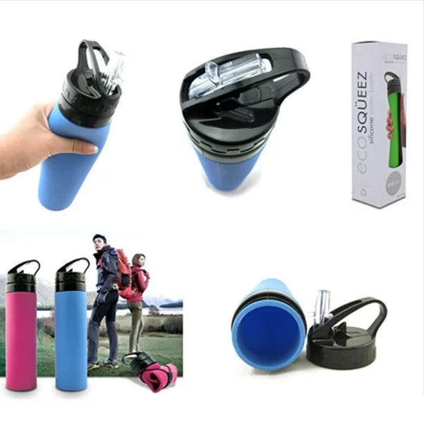 SILLYMATE Silicon Squeeze N Sip Waterbottle Vista Shops