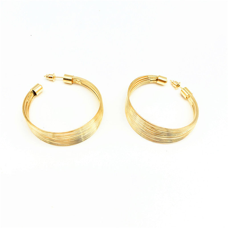 Simplicity Set Of Necklace Bracelet Ring And Earrings Italian Design Vista Shops