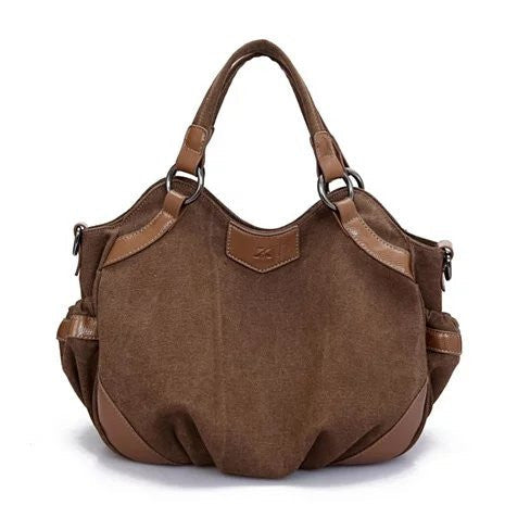 Travel Town Canvas Shoulder Bag Vista Shops