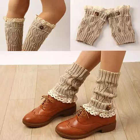 Winter Warmers SuperCute CableKnit Socks Vista Shops