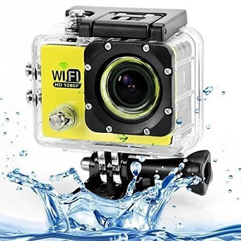 All PRO Action Sports Camera With 1080P HD And WiFi 18 PCS Of Accessory Included Vista Shops