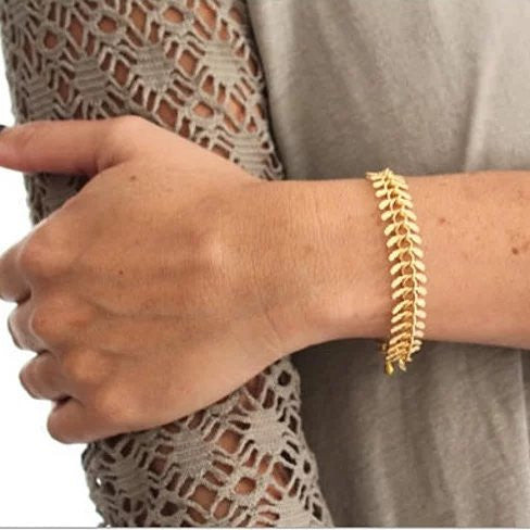 Julius 18 kt Gold Filled Necklace And Bracelet Set Vista Shops