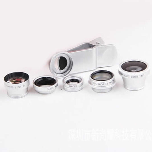 Clear Image with 5 Clip and Snap Lens for your Smartphone Vista Shops