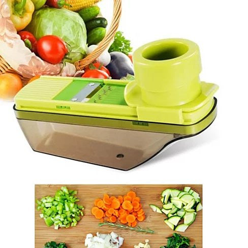 Veggie Lover's Compact Palm Sized Mini Grater and Veggie Slicer Vista Shops