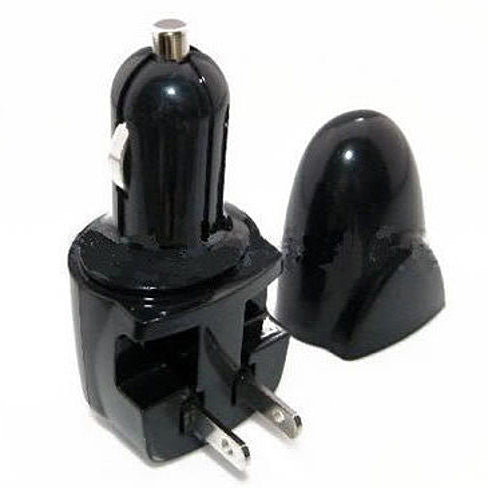 DUAL CHARGER 2 in 1 Car and Wall Charger with USB port Vista Shops