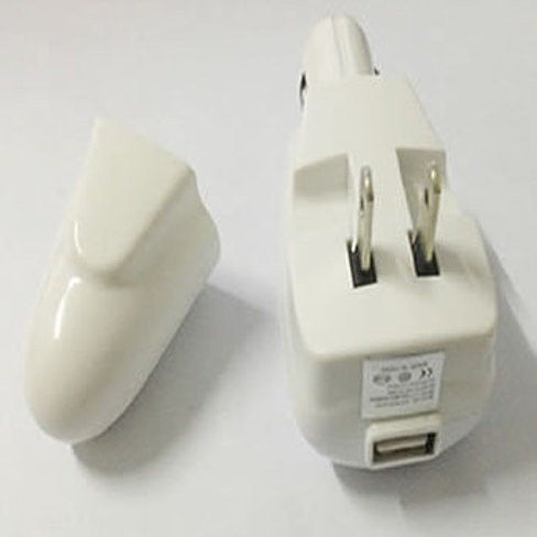 DUAL CHARGER 2 in 1 Car and Wall Charger with USB port Vista Shops