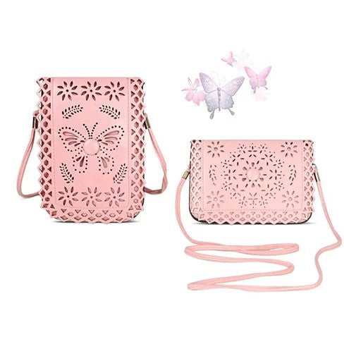 Social Butterfly A Flower And A Butterfly Filigree Design Crossbody Bag Vista Shops