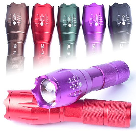 Grab-N-Go Zoomable Focusing Flashlight In 5 Colors Vista Shops