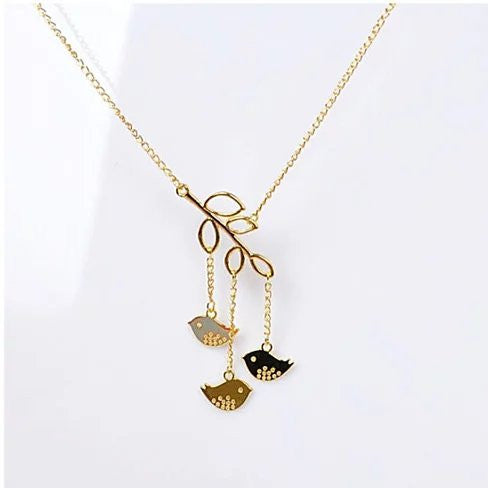We R Family Necklace Includes 3 Birds Together Vista Shops