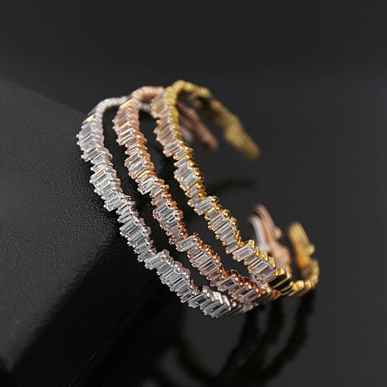 Bonjour Bracelet La French Natural Baguette Setting Vista Shops