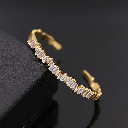Bonjour Bracelet La French Natural Baguette Setting Vista Shops