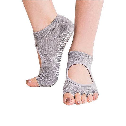 Peep Toe Yoga Socks 3 Pair Pack Vista Shops