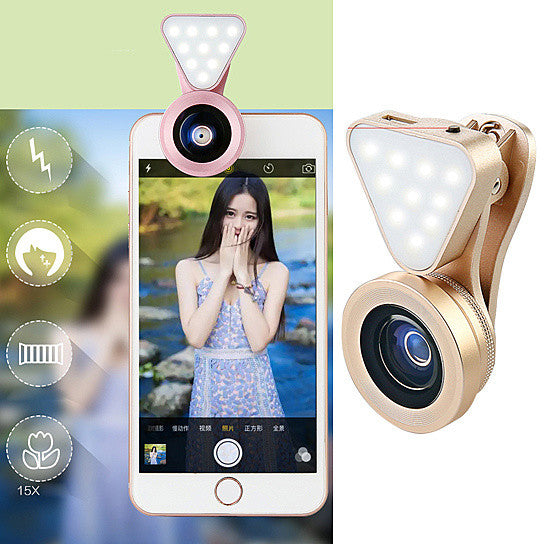 Glow Face 3 In 1 Photo Lens And Fill Lighting Clip Vista Shops