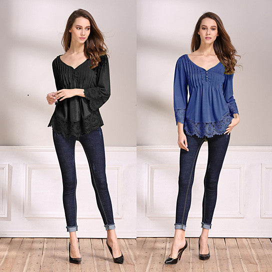 Explora Tops In Pretty Pintucks And Breezy Lace Details Vista Shops