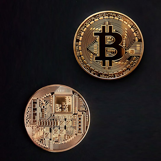Bit Coins The Celebratory Coins In Crystal Clear Case Vista Shops