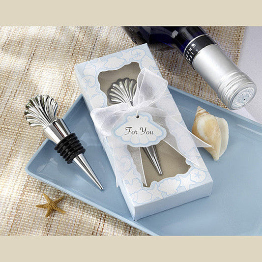 Seashell Topper Wine Stopper Vista Shops