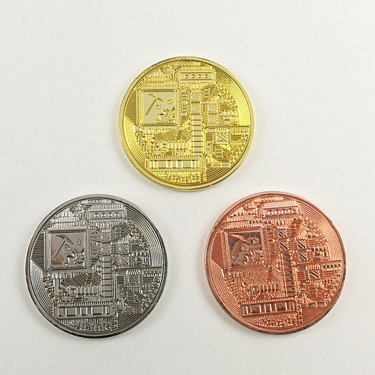 Bit Coins The Celebratory Coins In Crystal Clear Case Vista Shops