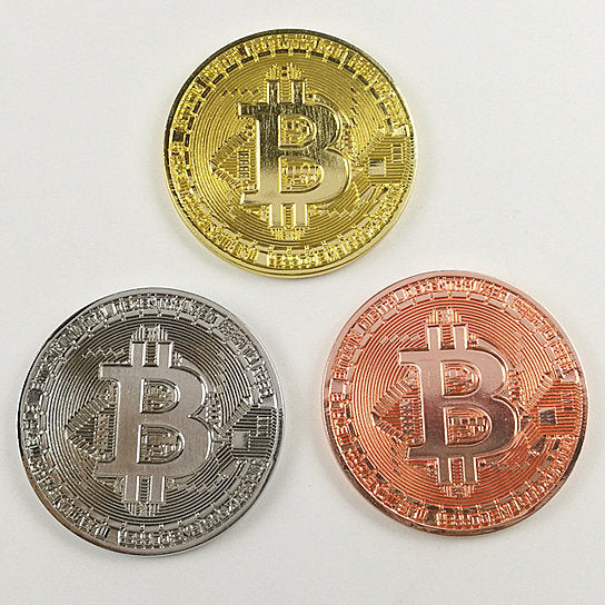 Bit Coins The Celebratory Coins In Crystal Clear Case Vista Shops