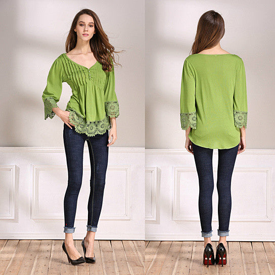 Explora Tops In Pretty Pintucks And Breezy Lace Details Vista Shops