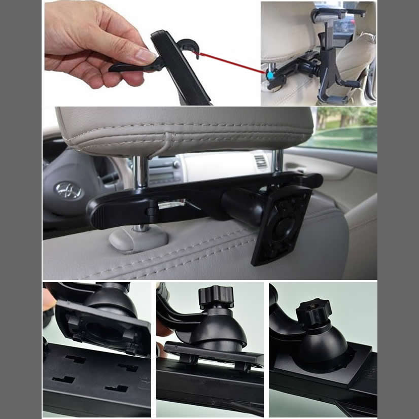 Car Headrest Stand for iPad and Tablets Vista Shops