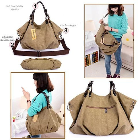 Journey Canvas Handbag Vista Shops