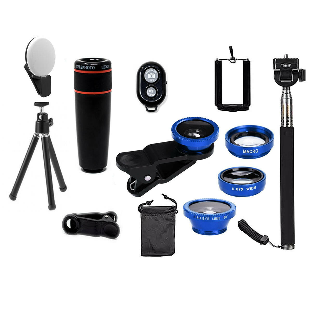 11 in 1 Smartphone Camera Lens Kit Vista Shops