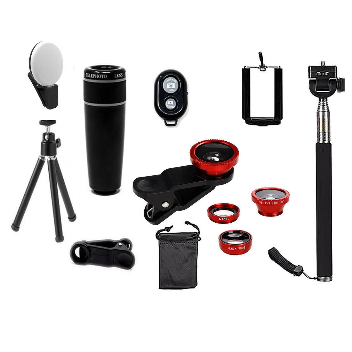 11 in 1 Smartphone Camera Lens Kit Vista Shops