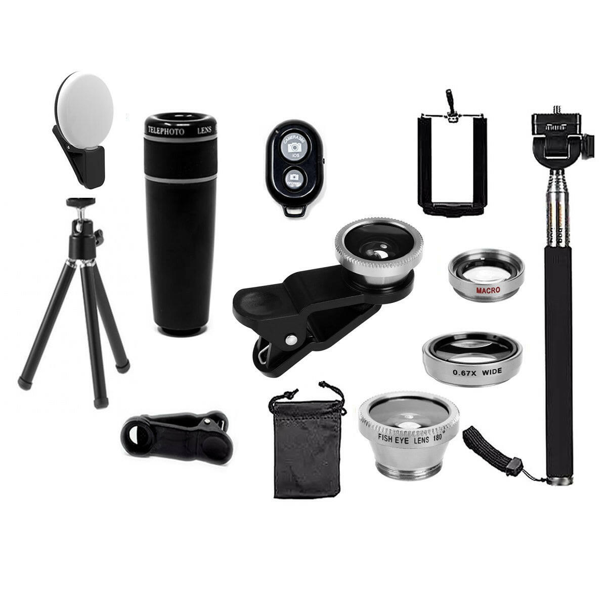11 in 1 Smartphone Camera Lens Kit Vista Shops