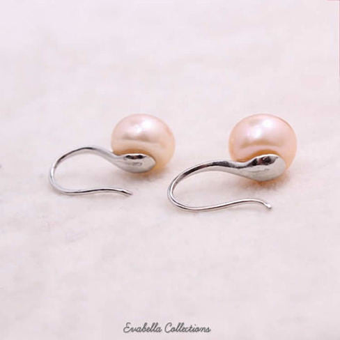 Moon in the Sky bright Pearl Earrings in Set of 3 Vista Shops