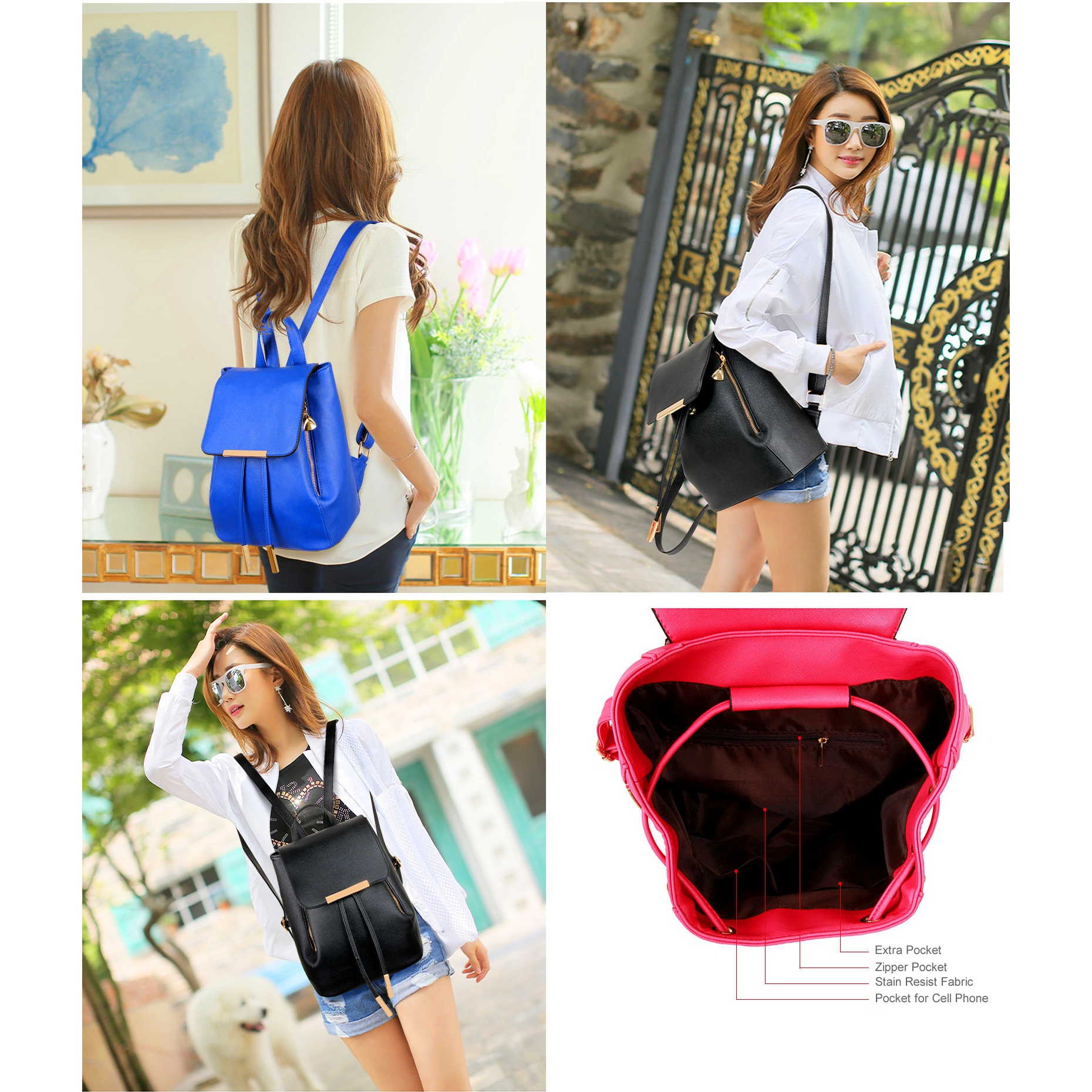 Katalina Classic Handbag Convertible To Backpack Vista Shops
