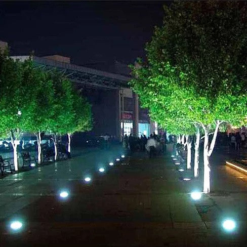 Runway Solar 3 LED Inground Lights Vista Shops